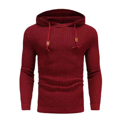 Heren Gewatteerde Hoodie Met Lange Mouwen | Winter