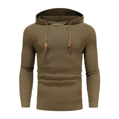 Heren Gewatteerde Hoodie Met Lange Mouwen | Winter