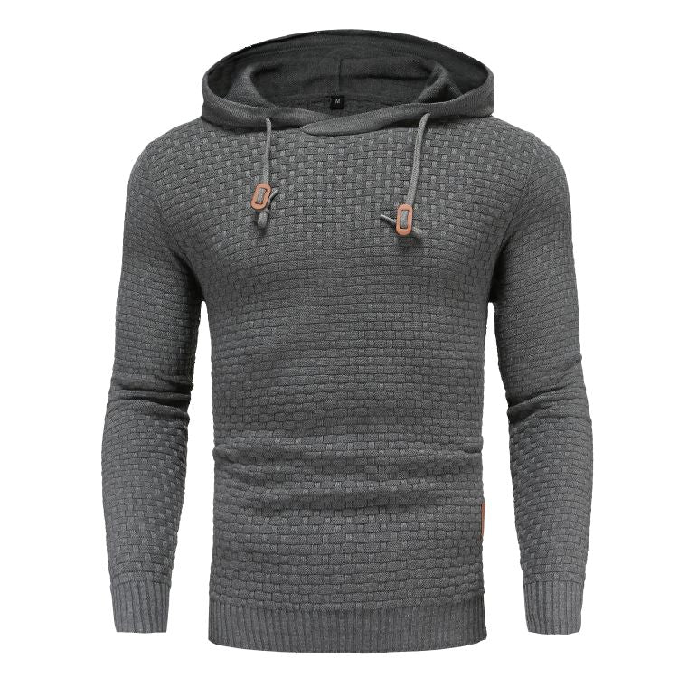 Heren Gewatteerde Hoodie Met Lange Mouwen | Winter