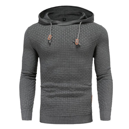 Heren Gewatteerde Hoodie Met Lange Mouwen | Winter