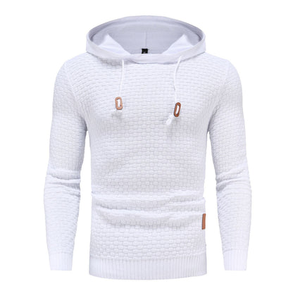 Heren Gewatteerde Hoodie Met Lange Mouwen | Winter