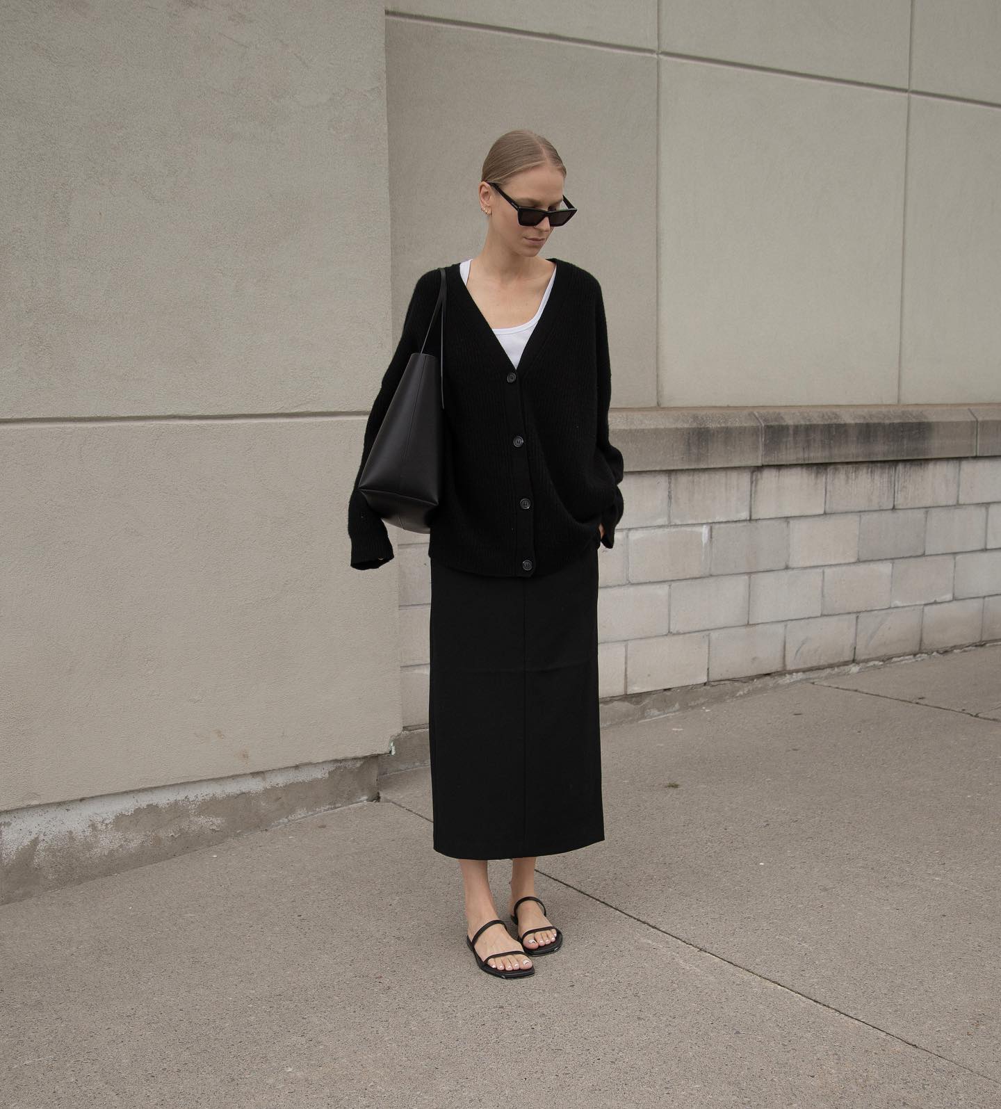 Gebreid Winter Vest Met Lange Mouwen | Open Voorkant