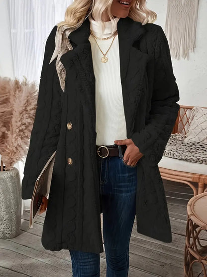 Stijlvolle Teddy Jas Met Lange Mouwen | Winter