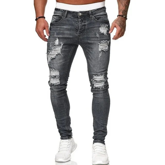 Street Wear Denim Jeans Voor Heren - JAYSON