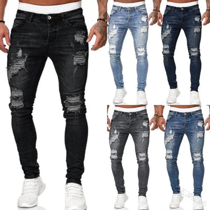 Street Wear Denim Jeans Voor Heren - JAYSON