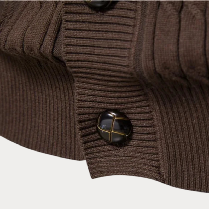 Klassiek Gebreide Cardigan Voor Heren | Met Knoopjes