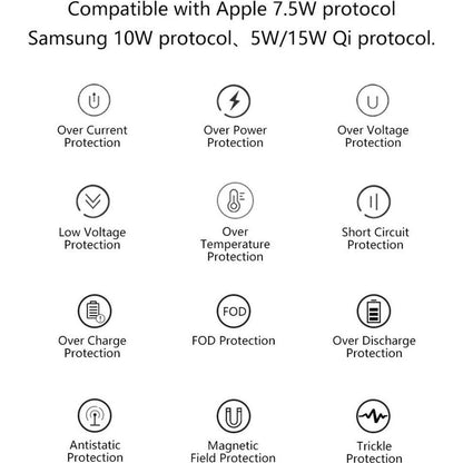 Digitale Wekker met QI-Oplader en 2-in-1 Functionaliteit