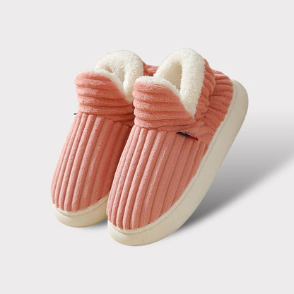 Corduroy Winterpantoffels | Instappers