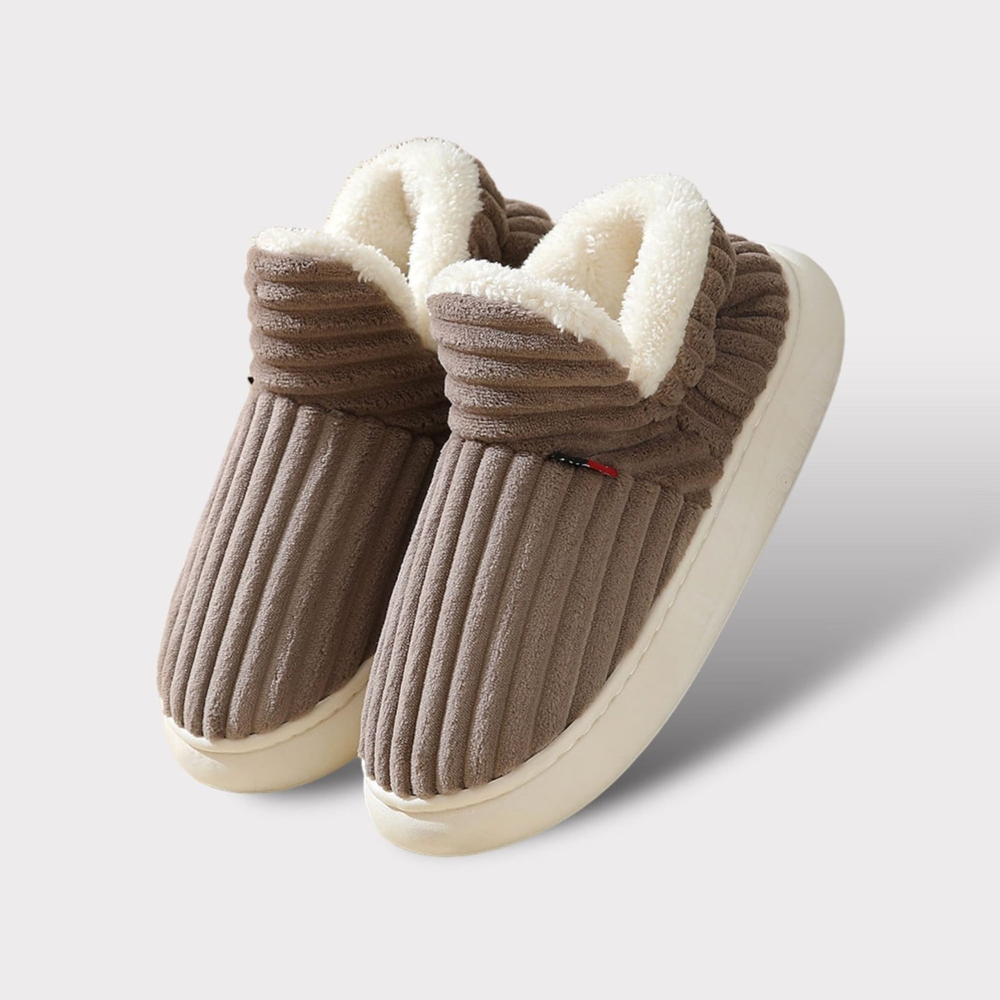 Corduroy Winterpantoffels | Instappers