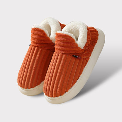 Corduroy Winterpantoffels | Instappers