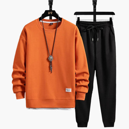 Stijlvol Heren Jogging Sett Met Trui En Joggingbroek | Winter