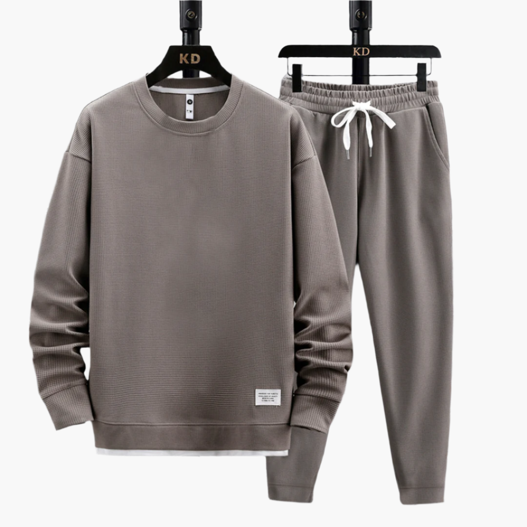 Stijlvol Heren Jogging Sett Met Trui En Joggingbroek | Winter