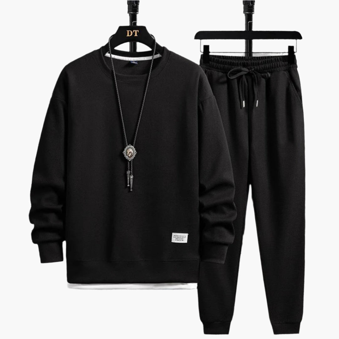 Stijlvol Heren Jogging Sett Met Trui En Joggingbroek | Winter