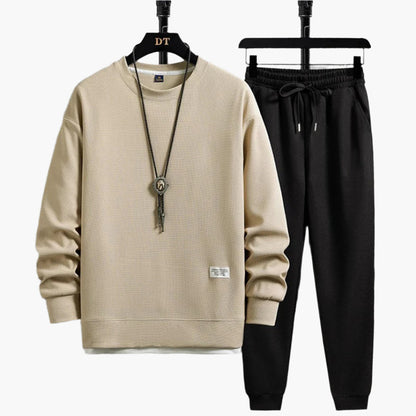 Stijlvol Heren Jogging Sett Met Trui En Joggingbroek | Winter
