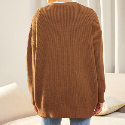 Stijlvol Vest Met V-hals | Oversized