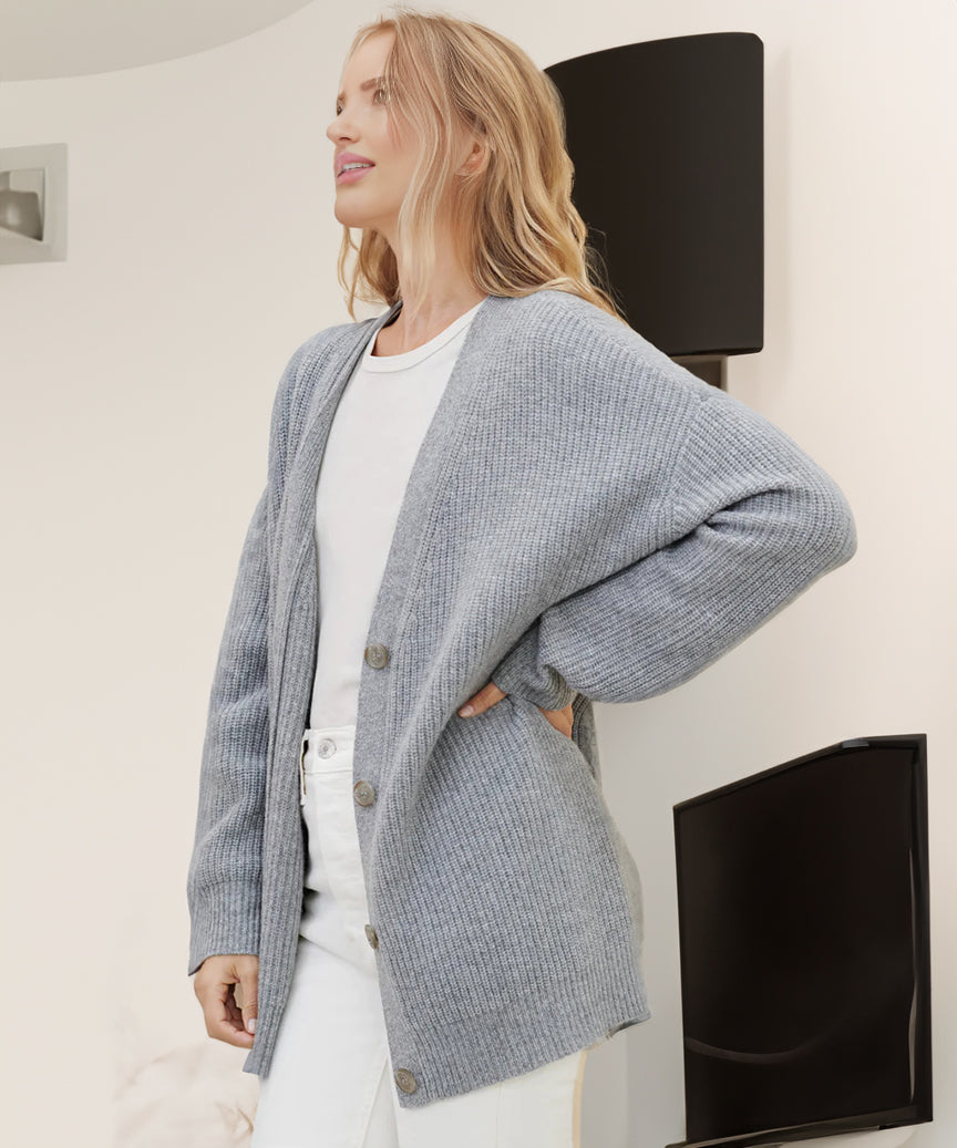 Stijlvol Vest Met V-hals | Oversized