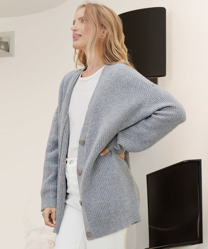 Stijlvol Vest Met V-hals | Oversized