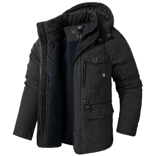 Heren Wind - En Waterdichte Winterjas Met Capuchon - NORDELLE