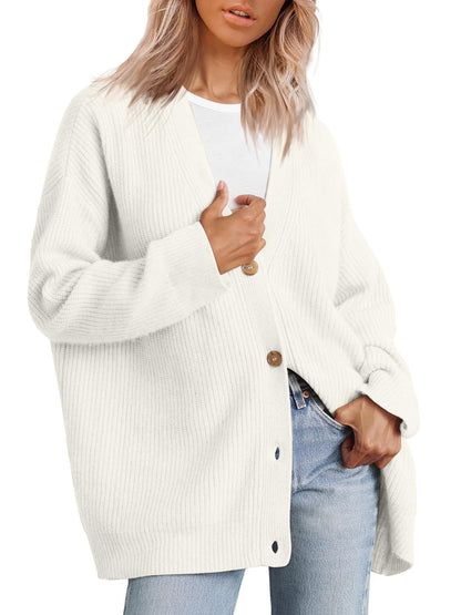 Gestreept Vest Met V-hals | Oversized