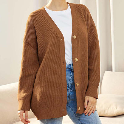 Gebreide Winter Cardigan Met Knopen | Oversized