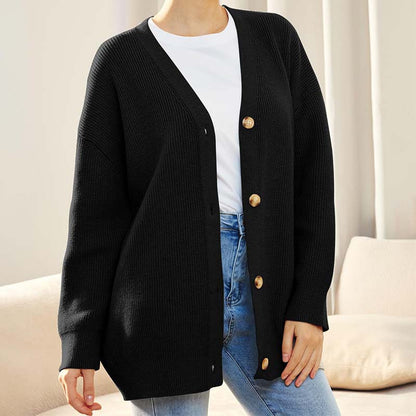 Gebreide Winter Cardigan Met Knopen | Oversized