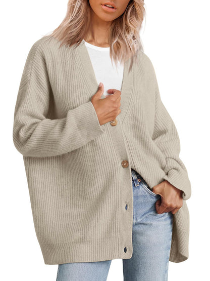 Gestreept Vest Met V-hals | Oversized