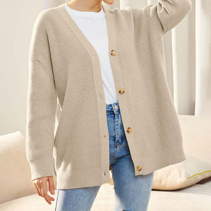 Gebreide Winter Cardigan Met Knopen | Oversized