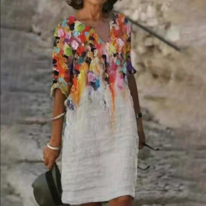 Zomerjurk Met Bloemenprint | Mini