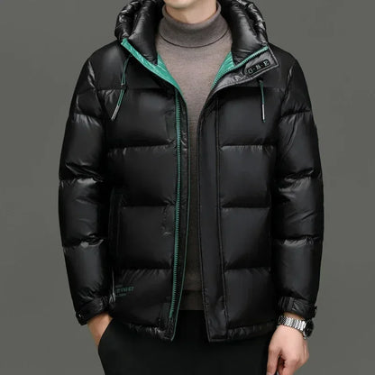 Puffer Winterjas Voor Heren  | Met Capuchon
