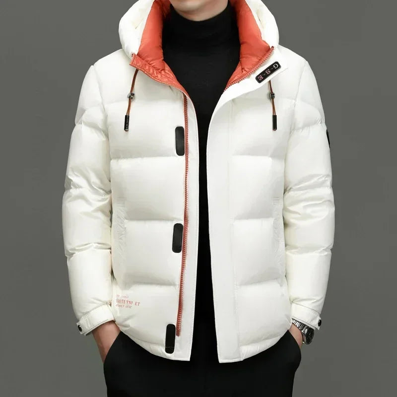 Puffer Winterjas Voor Heren  | Met Capuchon