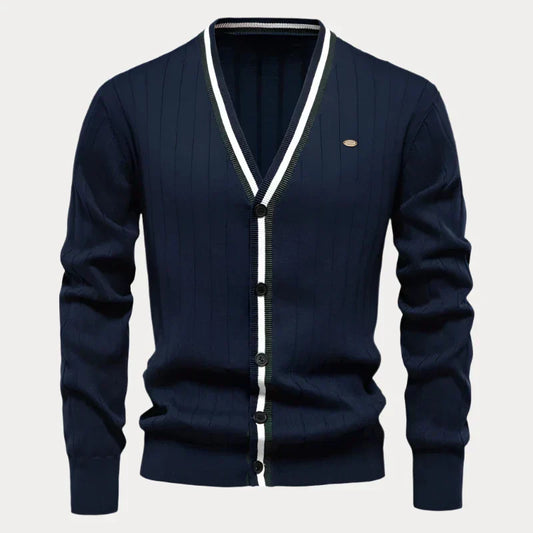 Heren Cardigan Met V-hals | Winter