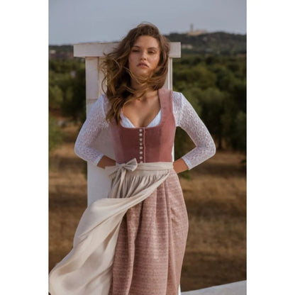 Traditionele Jurk Met Lange Mouwen | Midi
