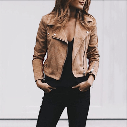 Kort Vrijetijdsjasje Met Reverskraag | Herfst