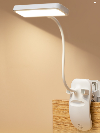 LumaFlex – Draagbare LED Tafellamp met Telefoonhouder en Verstelbare Helderheid