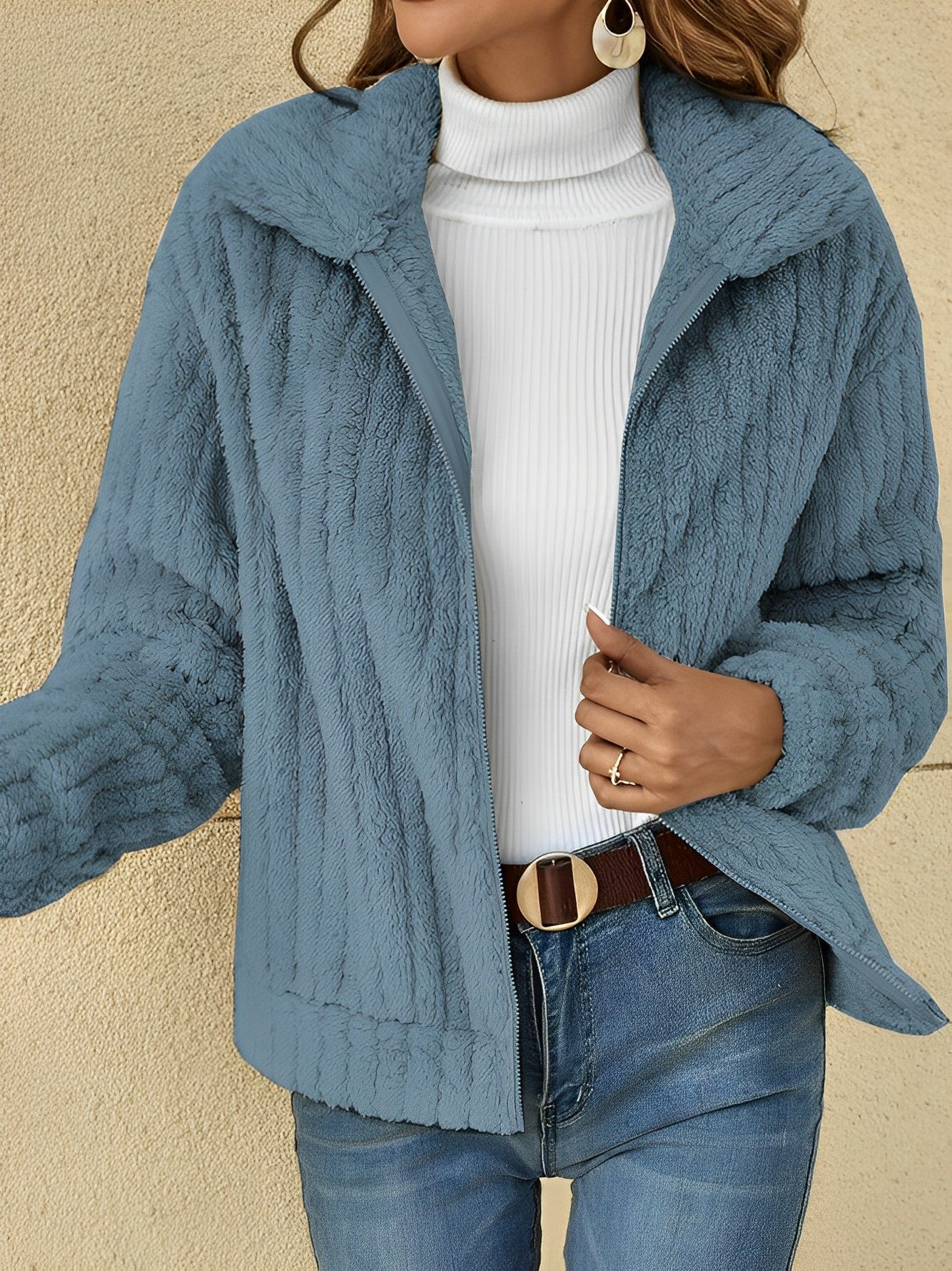 Teddy Jasje Met Hoge Kraag | Warm