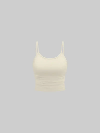 6-delige Dames Casual Set voor Lente/Zomer van Gebreid Stoffen met Ronde Hals, Pocket en Elastische Taille, Polyester Blend