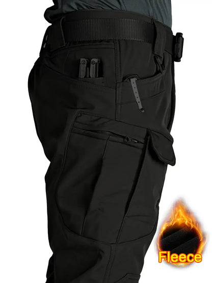 StormGuard - Tactische Fleece Gevoerde Herenbroek voor Winter Outdoor Activiteiten