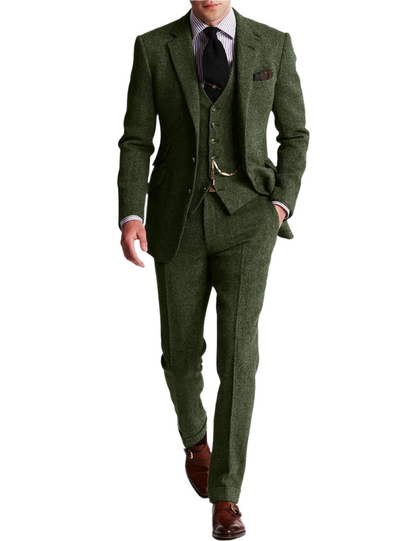 Stirling Heren Vintage Retro 3-delig Pak – Stijlvol en Tijdloos