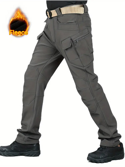 StormGuard - Tactische Fleece Gevoerde Herenbroek voor Winter Outdoor Activiteiten