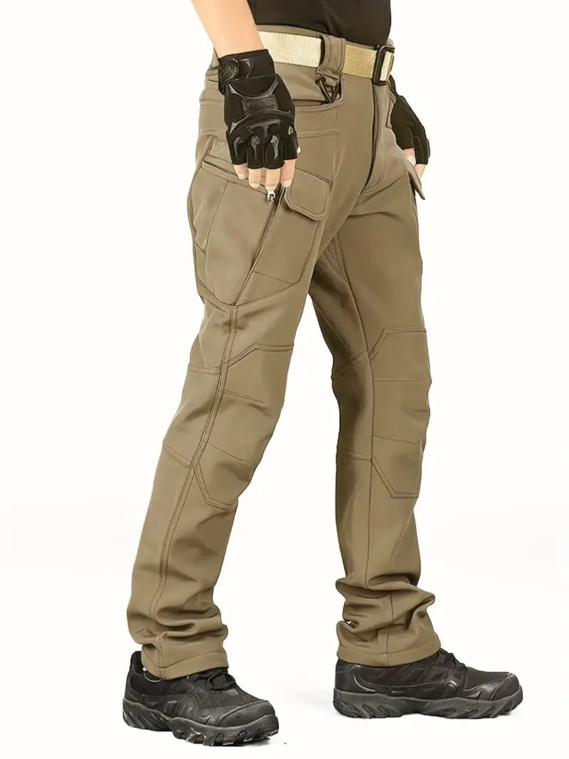 StormGuard - Tactische Fleece Gevoerde Herenbroek voor Winter Outdoor Activiteiten
