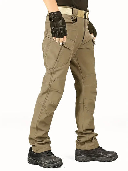 StormGuard - Tactische Fleece Gevoerde Herenbroek voor Winter Outdoor Activiteiten