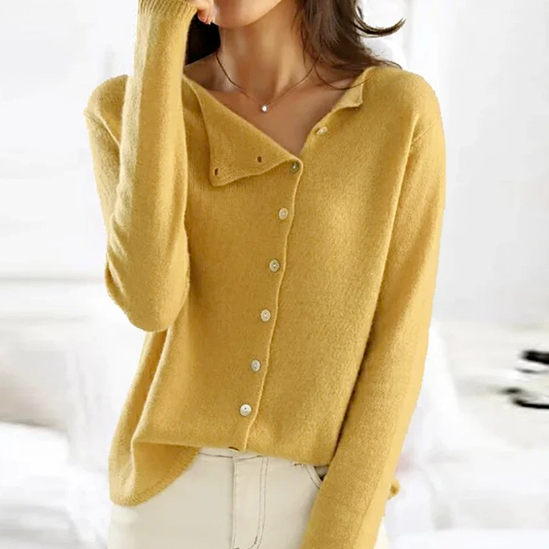 Cardigan Met Knoopsluiting | Warm