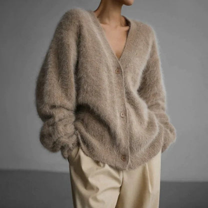 Gebreid Vest Met Knoopsluiting | Lange Mouwen