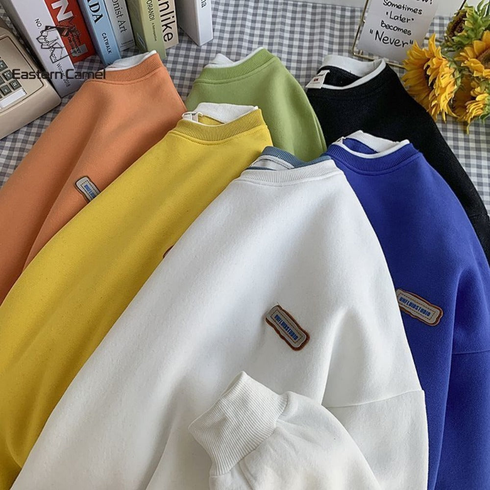 Casual Sweater Met Lange Mouwen | Ronde Hals