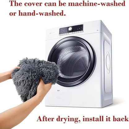 Pluche Hondenbed met Afneembare Wasbare Hoes - Zacht en Multifunctioneel Slaapmat voor Grote, Middelgrote en Kleine Honden