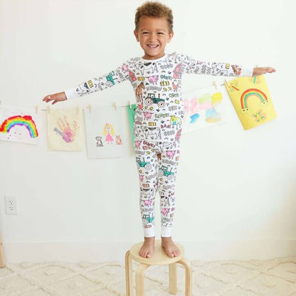 DreamPalette - Creatieve Bedtijd Kleding voor Kinderen