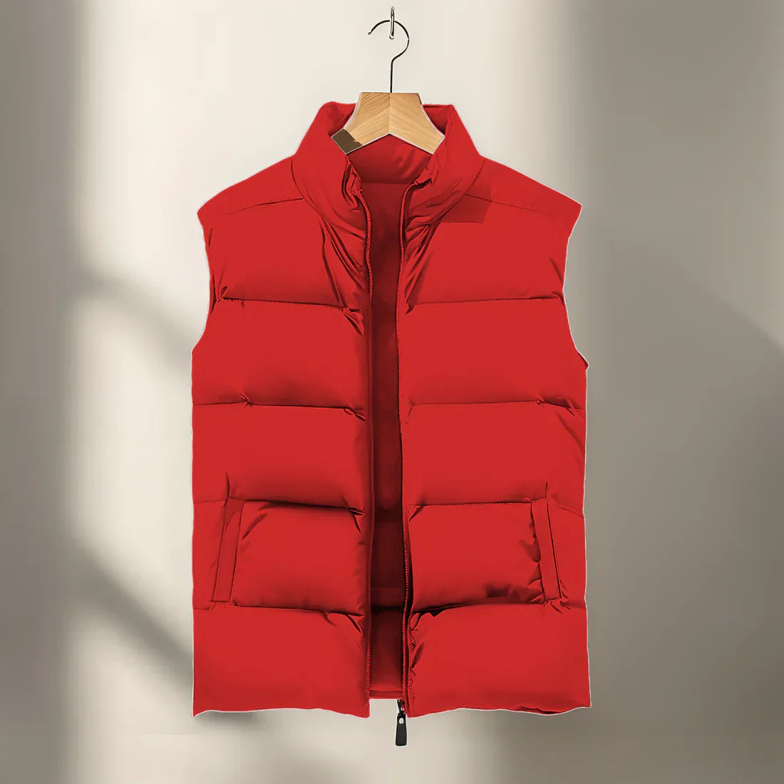 Mouwloos Vest Voor Heren | Ritssluiting