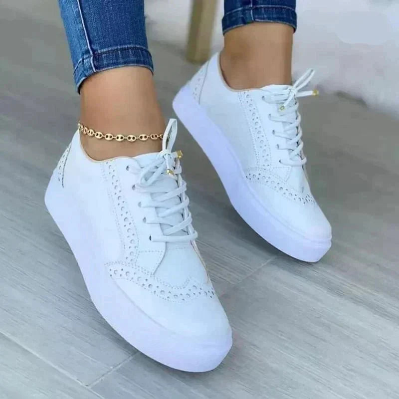 Dames Sneakers Met Witte Zool | Stijlvol