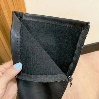 Hoge Laarzen Met Blokhak | Winter