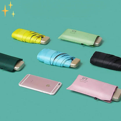 MiniPocket Paraplu – Draagbare, Lichtgewicht Compacte Paraplu voor Altijd en Overal Bescherming